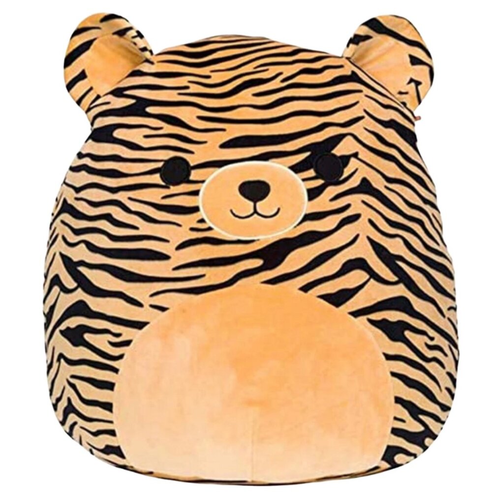 Squishmallow Plush Doll, Tina the Tiger Squishmallow Soft Plush Doll 8"